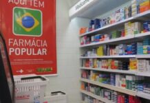 Farmácia Popular vai distribuir 95% dos medicamentos de graça. A informação foi confirmada pelo Ministério da Saúde nesta quarta-feira (10).