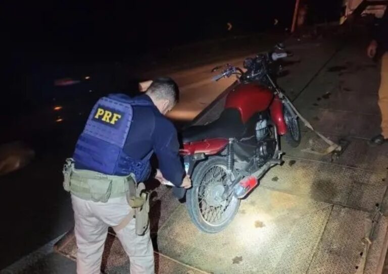motociclista preso