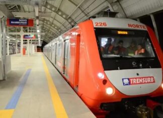 Saiba qual a previsão do Trensurb voltar a ir até Porto Alegre. O trensurb pretende retomar as estações Nh/Farrapos até o dia 20 de setembro.