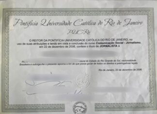Diploma falso operação servidor Canoas