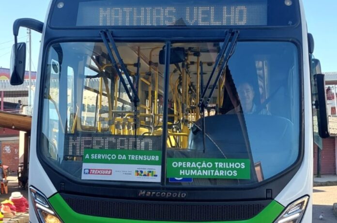 Trensurb amplia paradas de ônibus gratuito