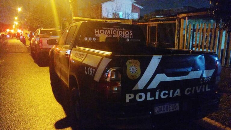 Homem morto tiros Canoas