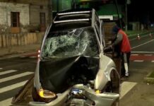 Passageiro morre após carro colidir contra mureta; Ele estava sem cinto de segurança