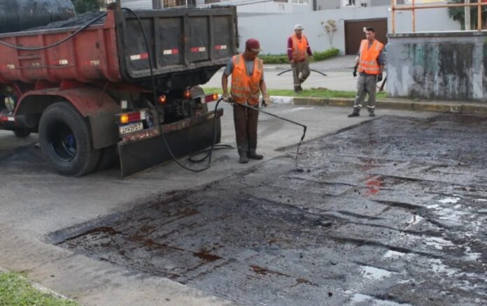 Avenida Victor Barreto está bloqueada em Canoas para obras nesta sexta