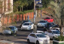 Avenida bloqueio Canoas