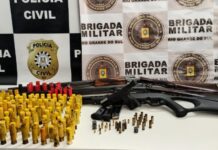Casal preso Nova Santa Rita