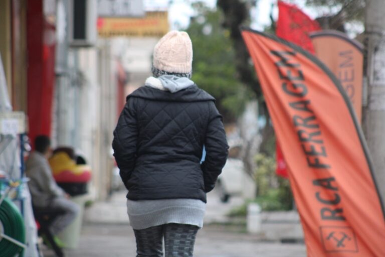 onda de frio Rio Grande do Sul