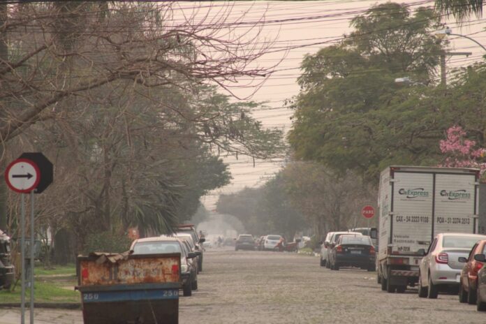 chuva preta no Rio Grande do Sul