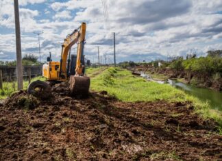 Obras de reparo e elevação em dois diques iniciam na próxima segunda em Canoas