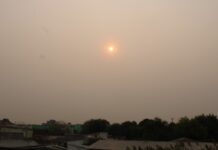 sol vermelho