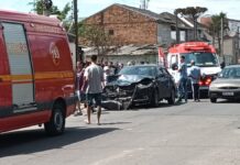 Acidente de trânsito em Canoas