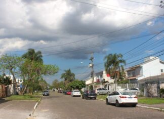 Ciclone extratropical em Canoas