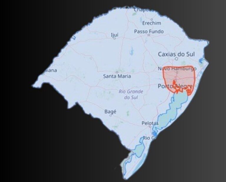 Defesa Civil emite alerta para ventos fortes em Canoas