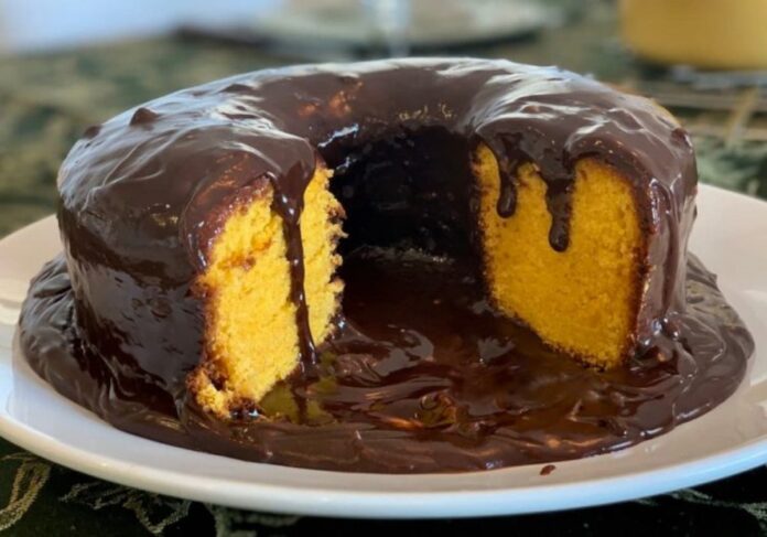 receita de bolo de cenoura fácil de fazer