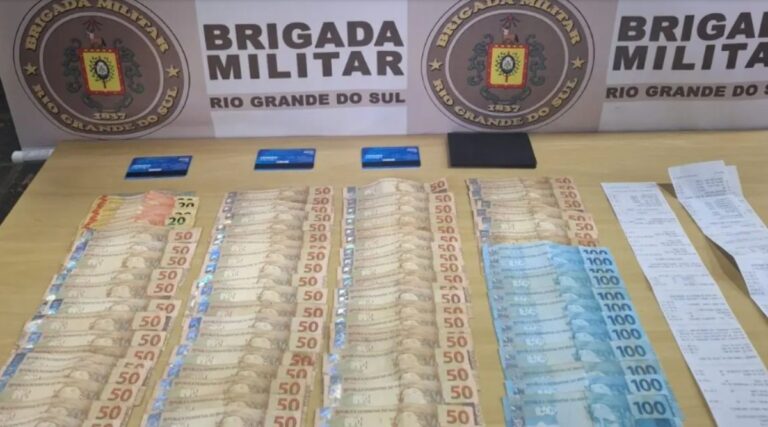 criminoso preso cartões