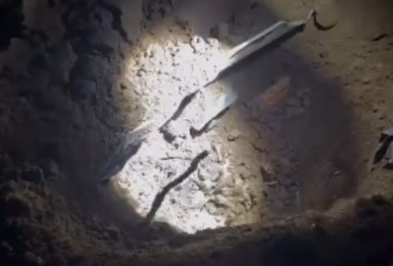 Vídeo mostra buraco onde mulher foi enterrada após ser morta por ex-marido em Canoas