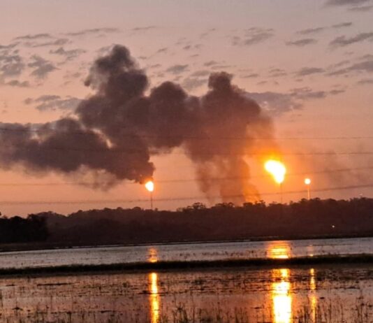 Clarão no Polo Petroquímico chama atenção de moradores em Nova Santa Rita; Entenda