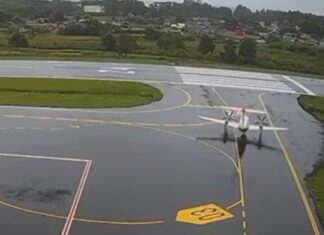 Câmeras registram momento em que avião decola antes de cair em Gramado