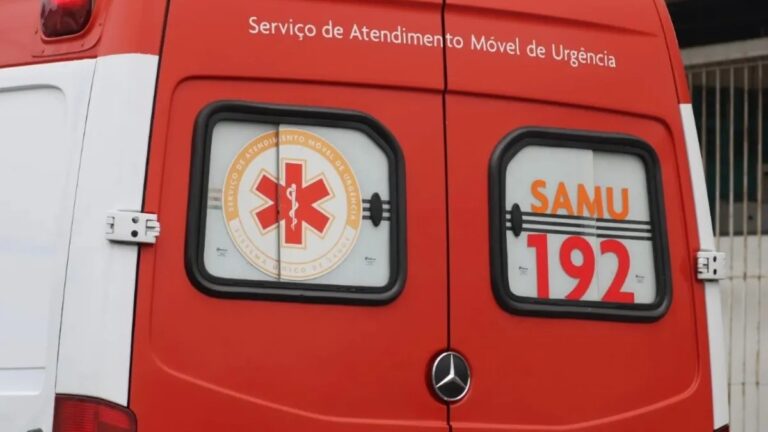 Motociclista é internado em hospital após grave acidente em Canoas