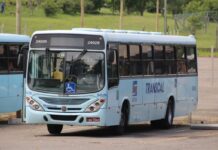 confira os horários dos ônibus da Transcal