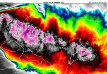 MetSul alerta para temporais nas próximas horas