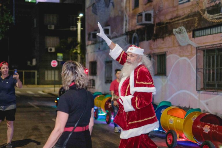 Papai Noel Natal Canoas