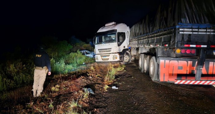 criança de três anos morre em acidente na br-290