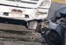 Motorista fica ferido após colisão com caminhão em Canoas