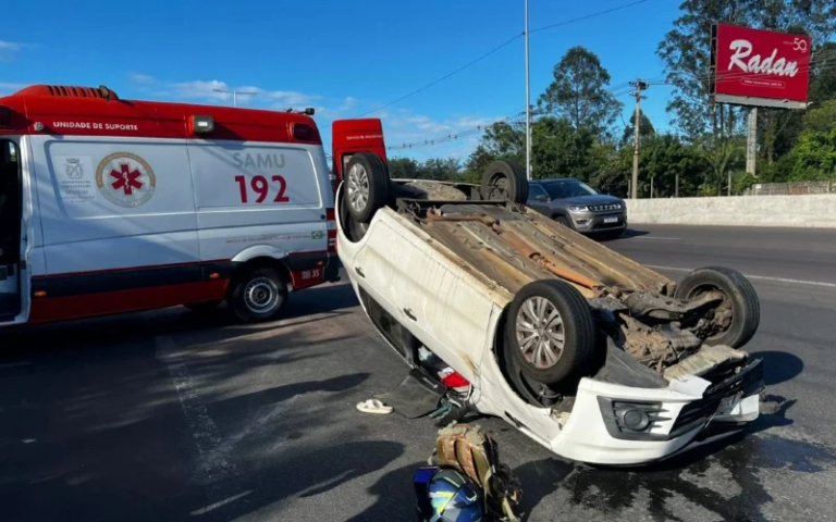 Duas pessoas feridas em acidente na BR-116