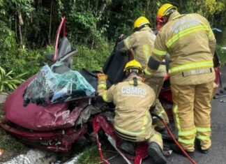 colisão mata motorista