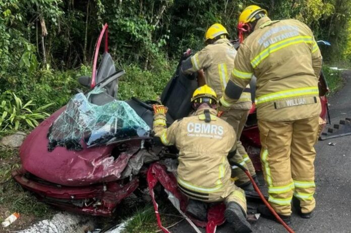 colisão mata motorista