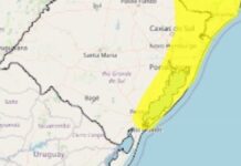 Alerta do Inmet: chuva intensa pode transtornos