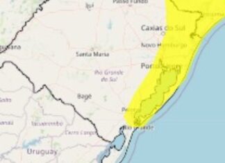 Alerta do Inmet: chuva intensa pode transtornos