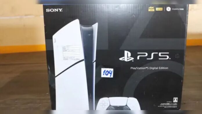 Um dos lotes da Receita Federal tem playstation 5