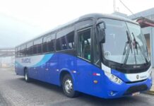 Horários dos ônibus da Transcal