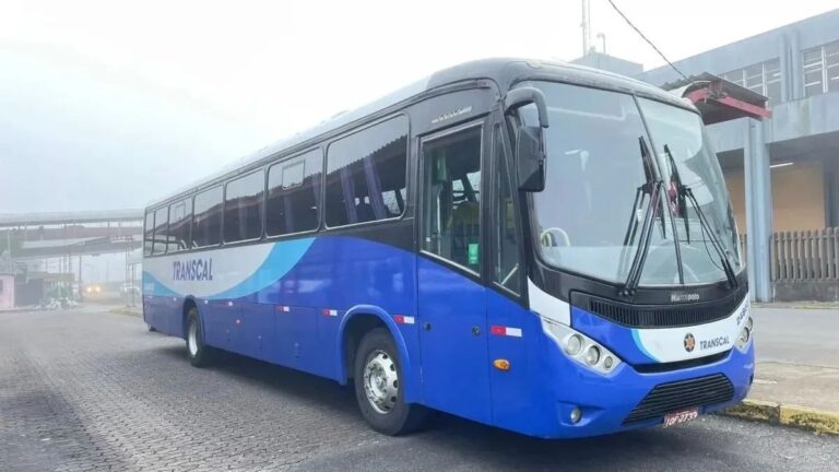 Horários dos ônibus da Transcal