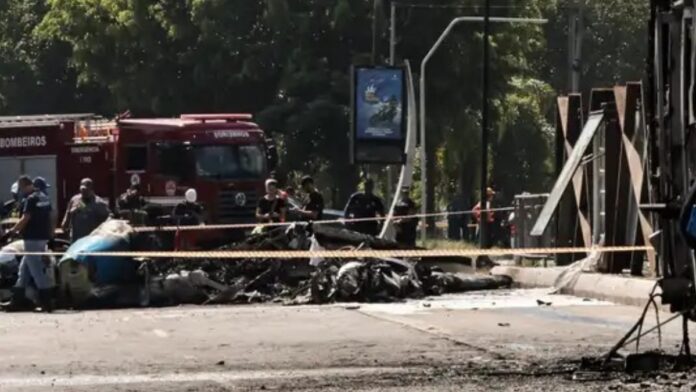 Saiba o que disse piloto antes de avião cair em São Paulo