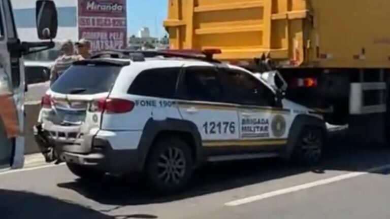 BR-116: engavetamento envolvendo seis veículos causa grande congestionamento