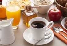 café da manhã