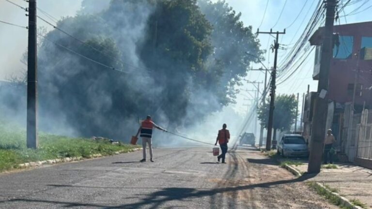 Incêndio perto de tubulação de gás é controlado em Canoas