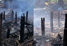 Incêndio destrói quatro casas em Canoas