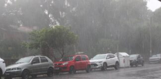 Canoas chuva