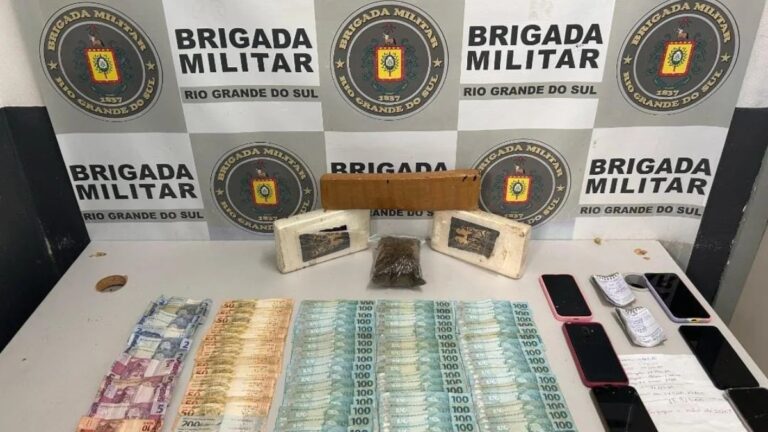 criminosos presos drogas