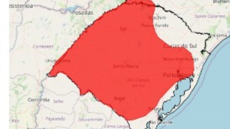 Inmet emite alerta vermelho para onda de calor