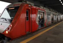 Funcionamento dos trens da Trensurb
