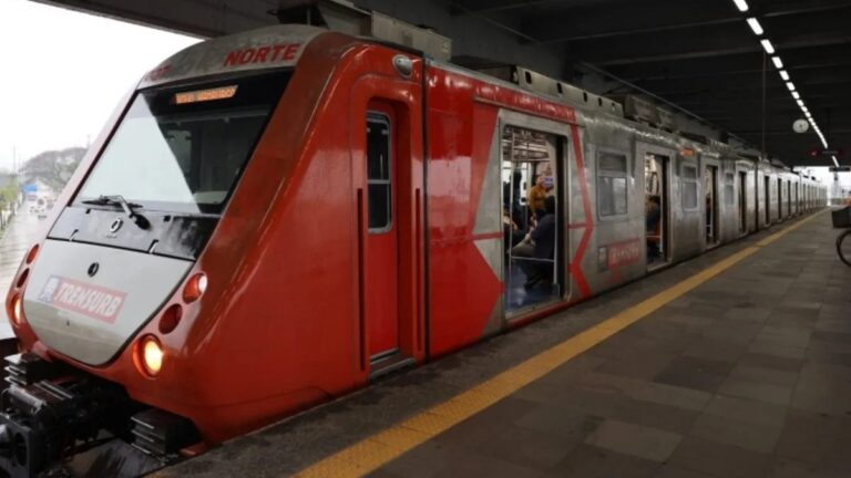 Funcionamento dos trens da Trensurb