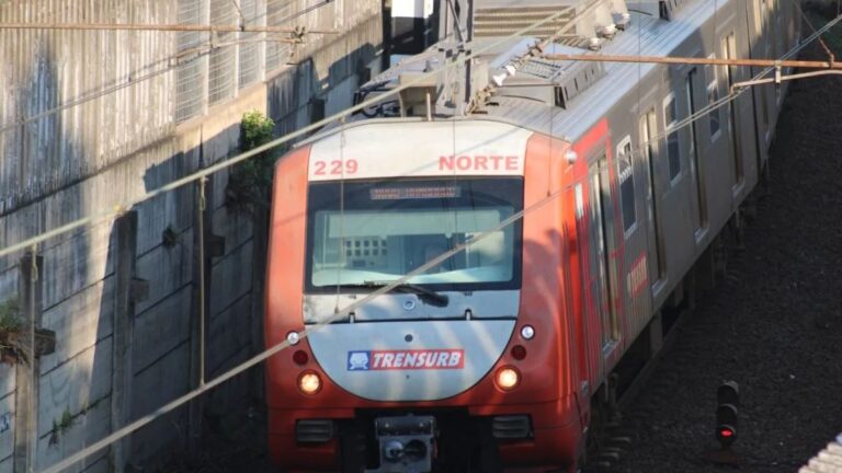 Funcionamento dos trens da Trensurb