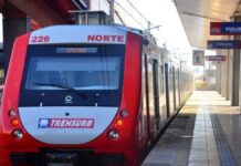 Funcionamento dos trens da Trensurb