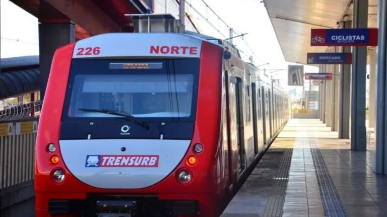 Funcionamento dos trens da Trensurb