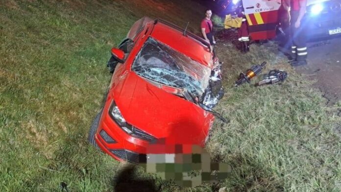 BR-386: motorista de carro morre em colisão com caminhão